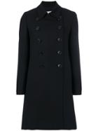 Dondup Double Breasted Coat - Black