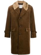 Mackintosh Corduroy Perth Coat - Brown