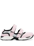 Marni Touch Strap Sneakers - Pink