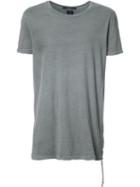 Ksubi Plain T-shirt, Men's, Size: Small, Grey, Cotton