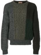 Issey Miyake Vintage Colourblock Jumper - Multicolour