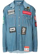 Maison Mihara Yasuhiro Multi Patch Denim Shirt - Blue