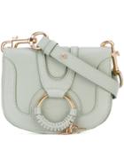 See By Chloé - Hana O-ring Bag - Women - Calf Leather - One Size, Green, Calf Leather