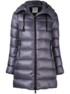 Moncler 'suyen' Padded Coat, Women's, Size: 1, Pink/purple, Feather Down/polyamide