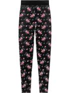 Gucci Floral Jacquard Legging - Black