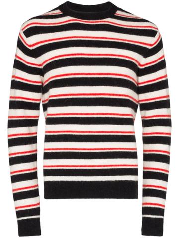 Loreak Mendian Noah Striped Knit Jumper - Multicoloured: