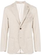 East Harbour Surplus Single Breasted Blazer - Nude & Neutrals