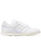 Adidas White Ar Leather Low Top Sneakers