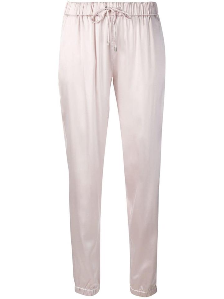 Fabiana Filippi Tapered Palazzo Trousers - Pink