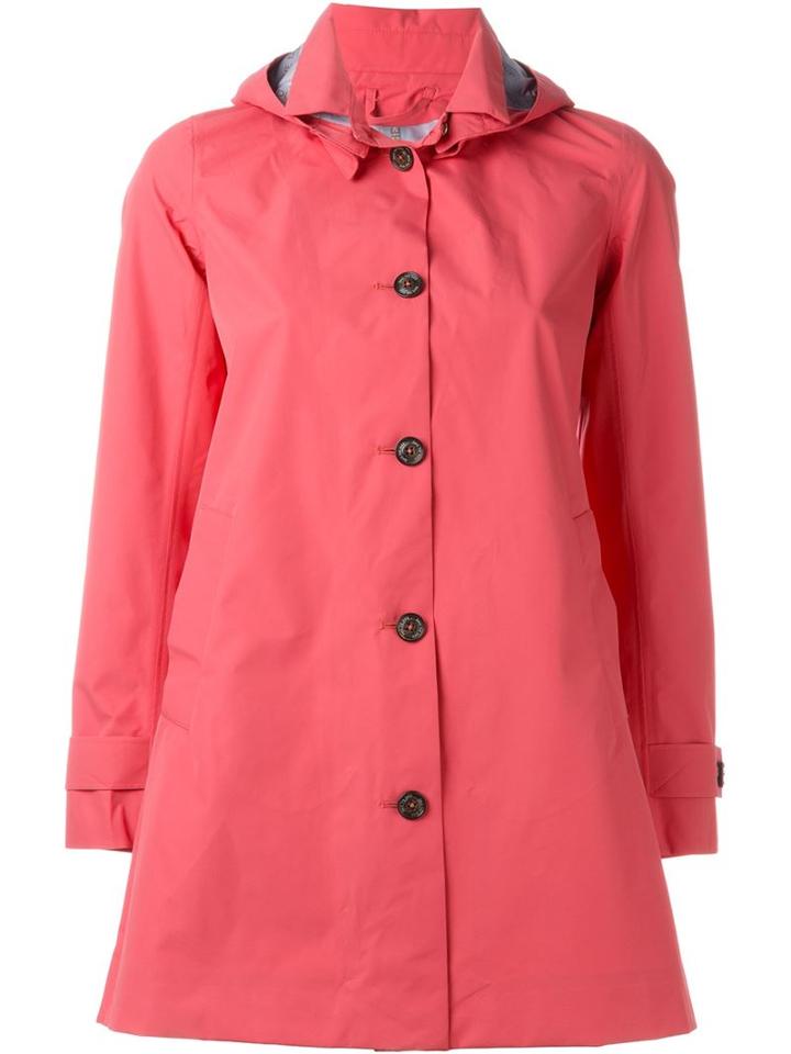 Save The Duck Hooded Coat, Women's, Size: 3, Pink/purple, Polyester