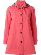 Save The Duck Hooded Coat, Women's, Size: 3, Pink/purple, Polyester