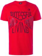 Diesel 't-diego' T-shirt, Men's, Size: Large, Red, Cotton