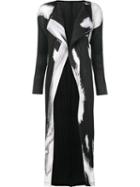 Pleats Please By Issey Miyake 'tenmoku' Coat, Women's, Size: 4, Black, Polyester