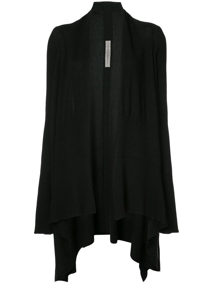 Rick Owens - Cashmere Wrap Cardigan - Women - Cashmere - 46, Black, Cashmere
