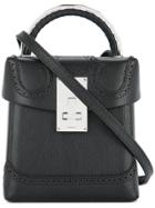 The Volon Alice Box Shoulder Bag - Black