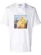 Msgm Photo-print T-shirt - White