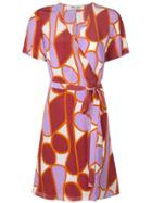 Diane Von Furstenberg Savilla Wrap Dress - Purple
