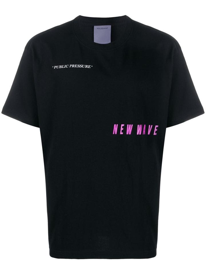 Poliquant New Wave T-shirt - Black