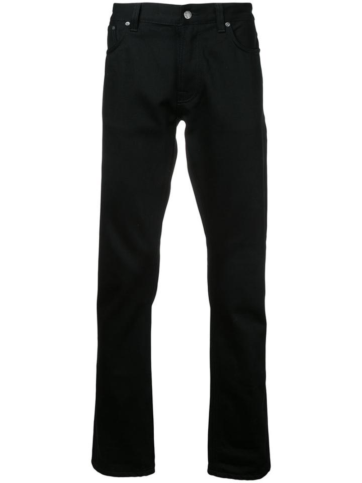 Nudie Jeans Co - Dude Dan Tapered Jeans - Men - Cotton - 36/32, Black, Cotton