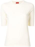 Des Prés Short-sleeve Fitted Top - Yellow