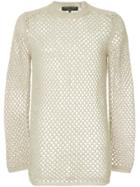 Comme Des Garçons Vintage Loose-knit Jumper - Brown