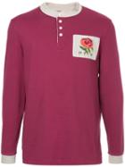 Kent & Curwen Long-sleeve Logo Polo Top - Pink