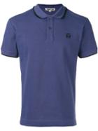 Mcq Alexander Mcqueen - Embroidered Logo Polo Shirt - Men - Cotton - Xxl, Pink/purple, Cotton