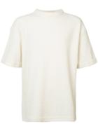 John Elliott - Raschel Mock T-shirt - Men - Cotton/linen/flax/polyester - L, Nude/neutrals, Cotton/linen/flax/polyester