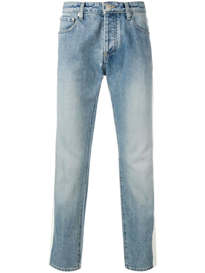 Ambush Side Stripe Slim-fit Jeans - Blue