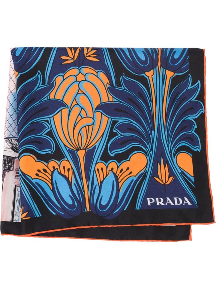 Prada Fantasy Scarf - Pink