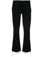 Derek Lam 10 Crosby - Cropped Bootcut Jeans - Women - Cotton/elastodiene - 29, Black, Cotton/elastodiene