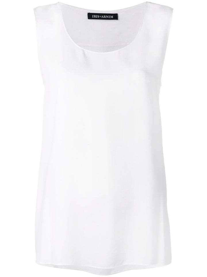 Iris Von Arnim Seamless Tank Top - White