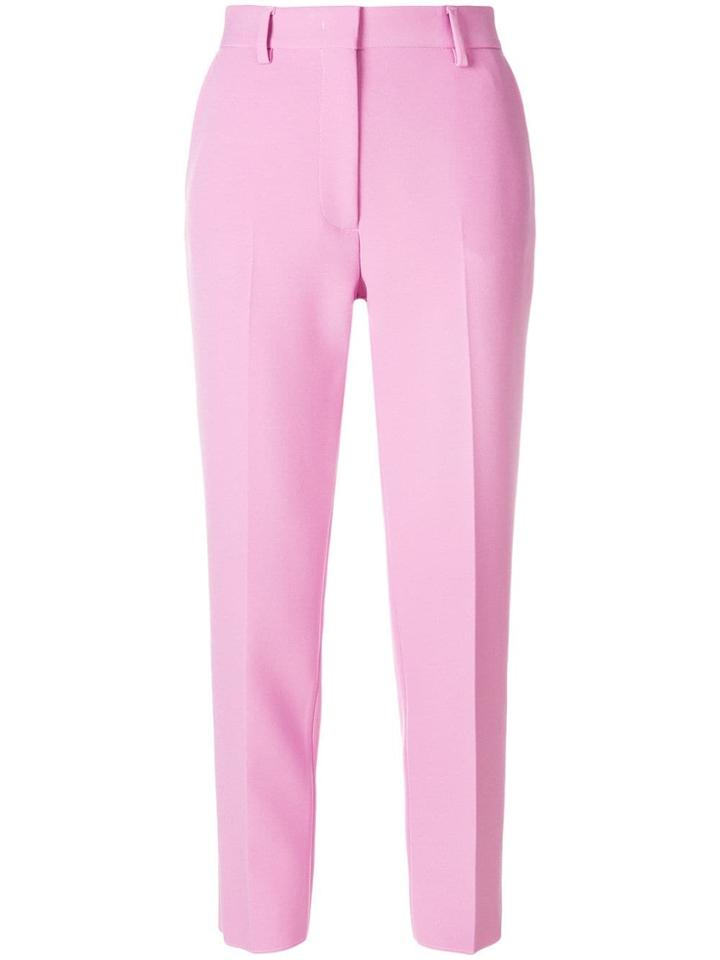 Msgm Straight-leg Trousers - Pink