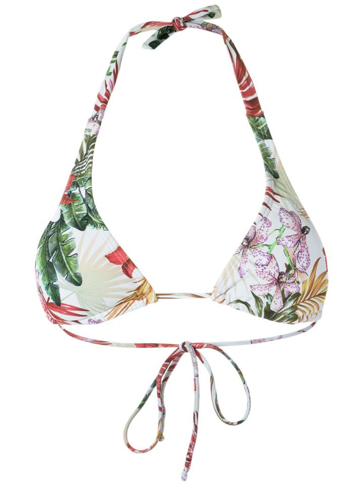 Lygia & Nanny Triangle Bikini Top - White