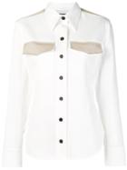 Calvin Klein 205w39nyc Western Style Shirt - White