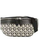 Salvatore Ferragamo Gancini Belt Bag - Black