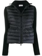 Moncler Contrast Sleeve Puffer Jacket - Blue