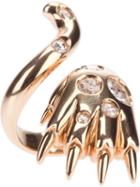 Paolo Piovan Tiger Claw Ring, Women's, Size: 7, Metallic