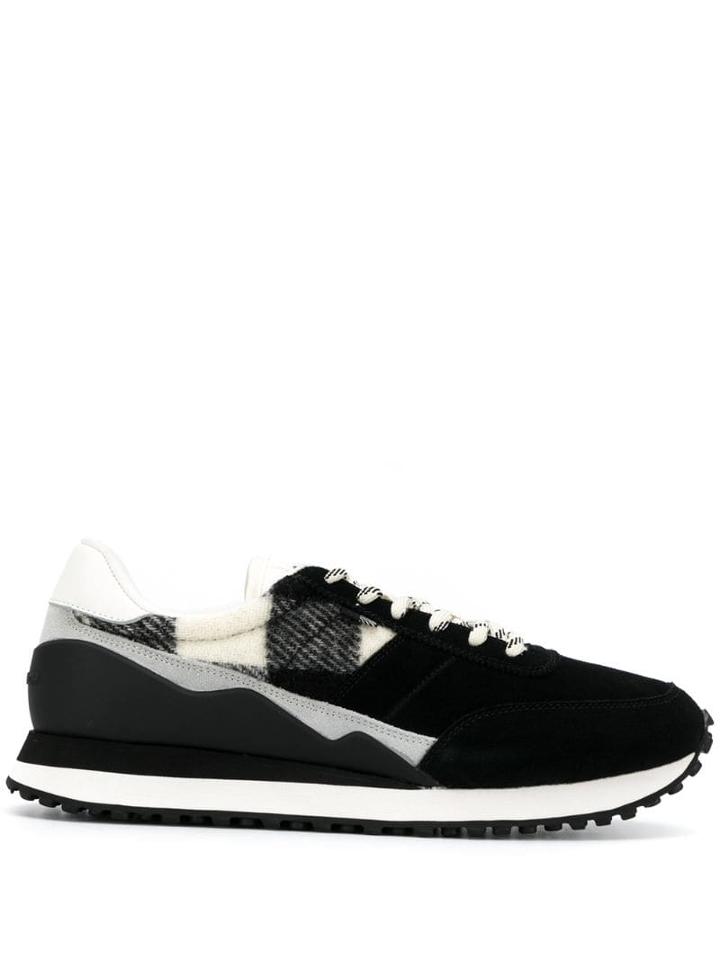 Woolrich Knitted Detail Sneakers - Black
