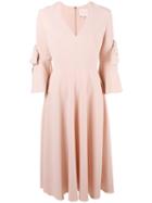 Roksanda - Shift Dress - Women - Silk/polyester/spandex/elastane/viscose - 10, Women's, Pink/purple, Silk/polyester/spandex/elastane/viscose
