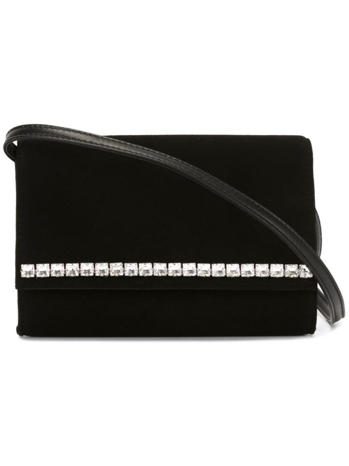 Giuseppe Zanotti Design Crystal Embellished Shoulder Bag