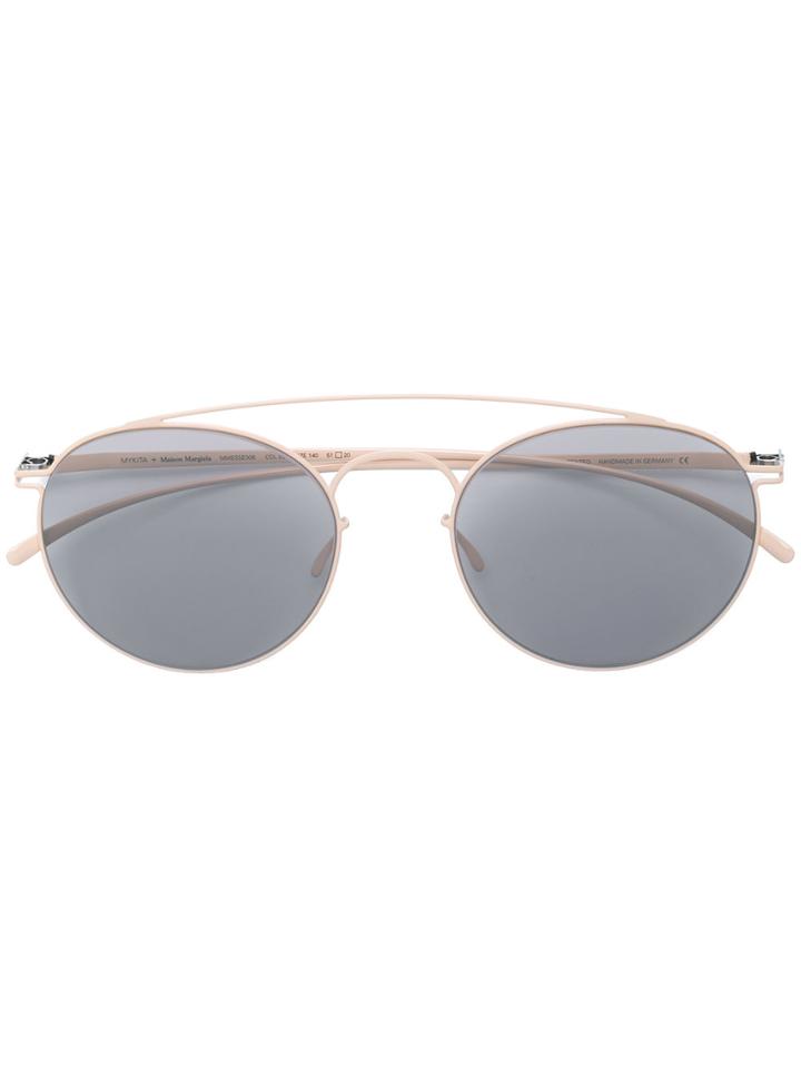 Mykita Round Framed Sunglasses - Nude & Neutrals