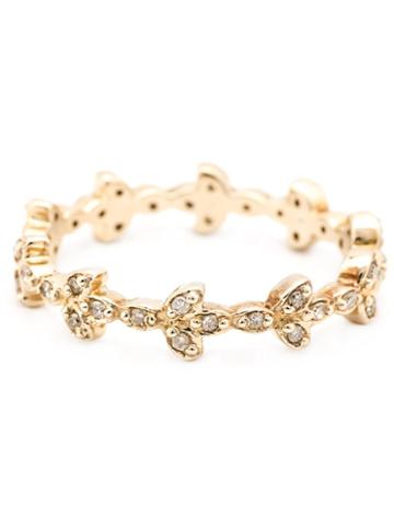 Mathilde Danglade Diamond Leaf Band Ring