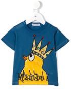 Dolce & Gabbana Kids - Mambo Bird Print T-shirt - Kids - Cotton/viscose - 12-18 Mth, Blue