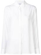 P.a.r.o.s.h. Plain Button Shirt - White