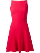 Elizabeth And James Flared Dress, Women's, Size: 10, Red, Polyester/spandex/elastane/viscose