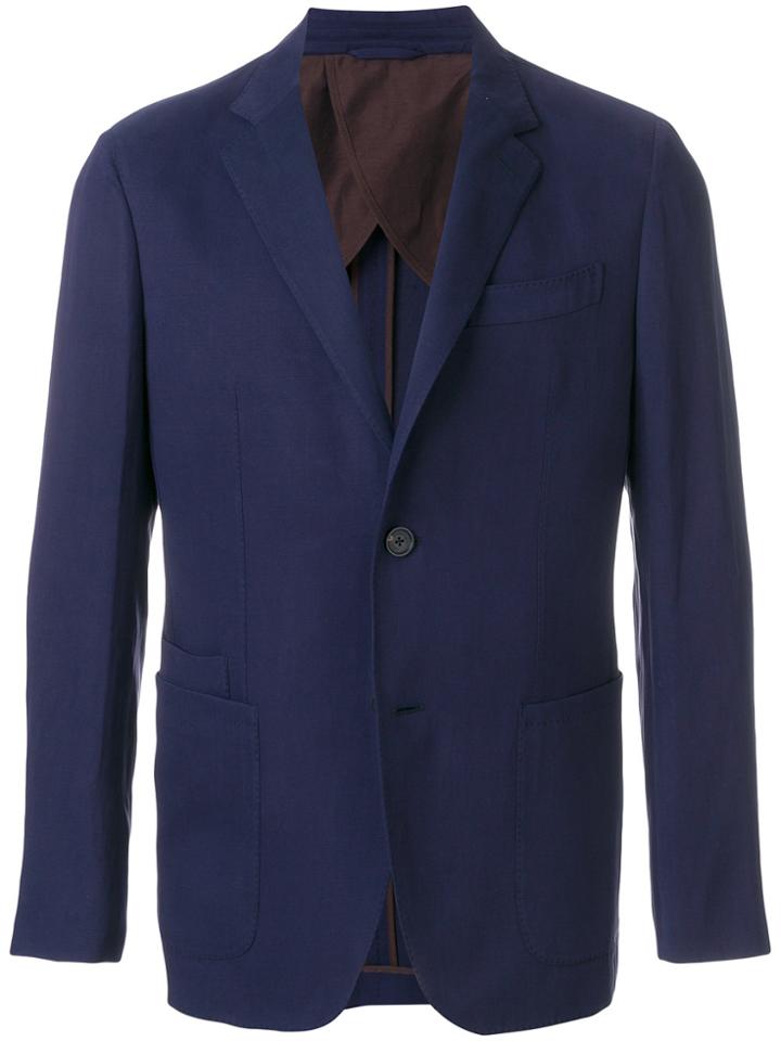 Ermenegildo Zegna Classic Fitted Blazer - Unavailable