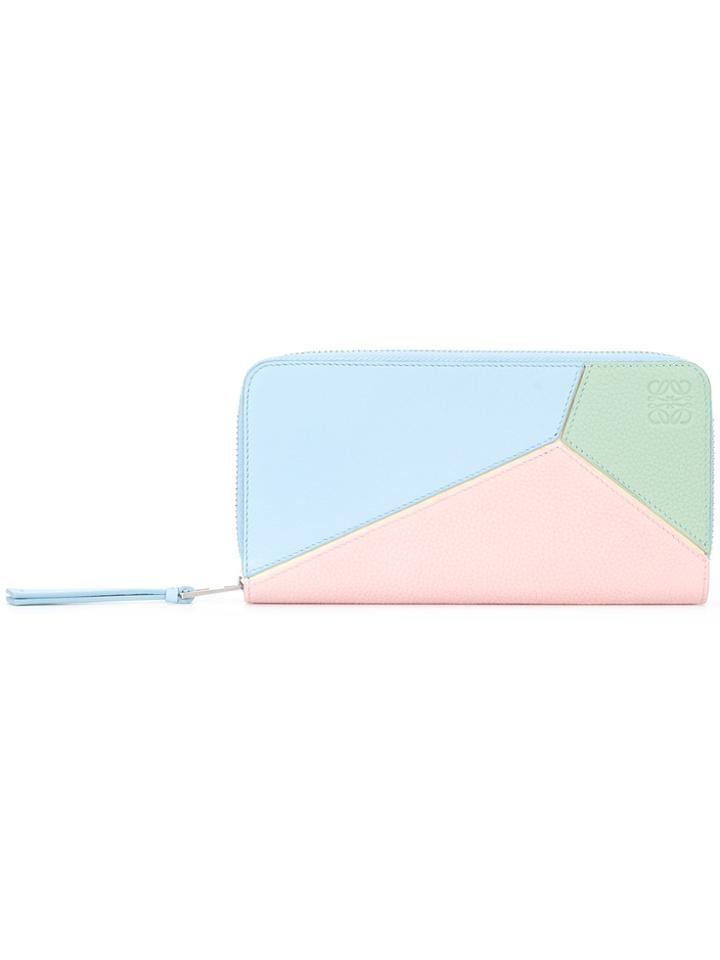 Loewe Puzzle Wallet - Blue