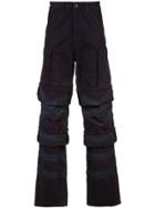 Y / Project Multi Cuff Trousers - Blue