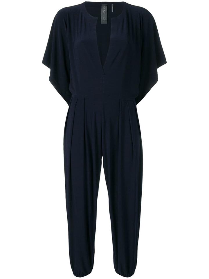 Norma Kamali Loose Fit Jumpsuit - Blue